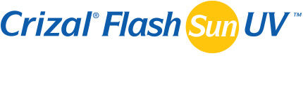 Crizal® Flash Sun UVMC  Logo “solaire”
